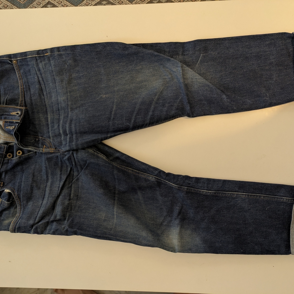 Men's Relaxed Fit Blue Denim Jeans